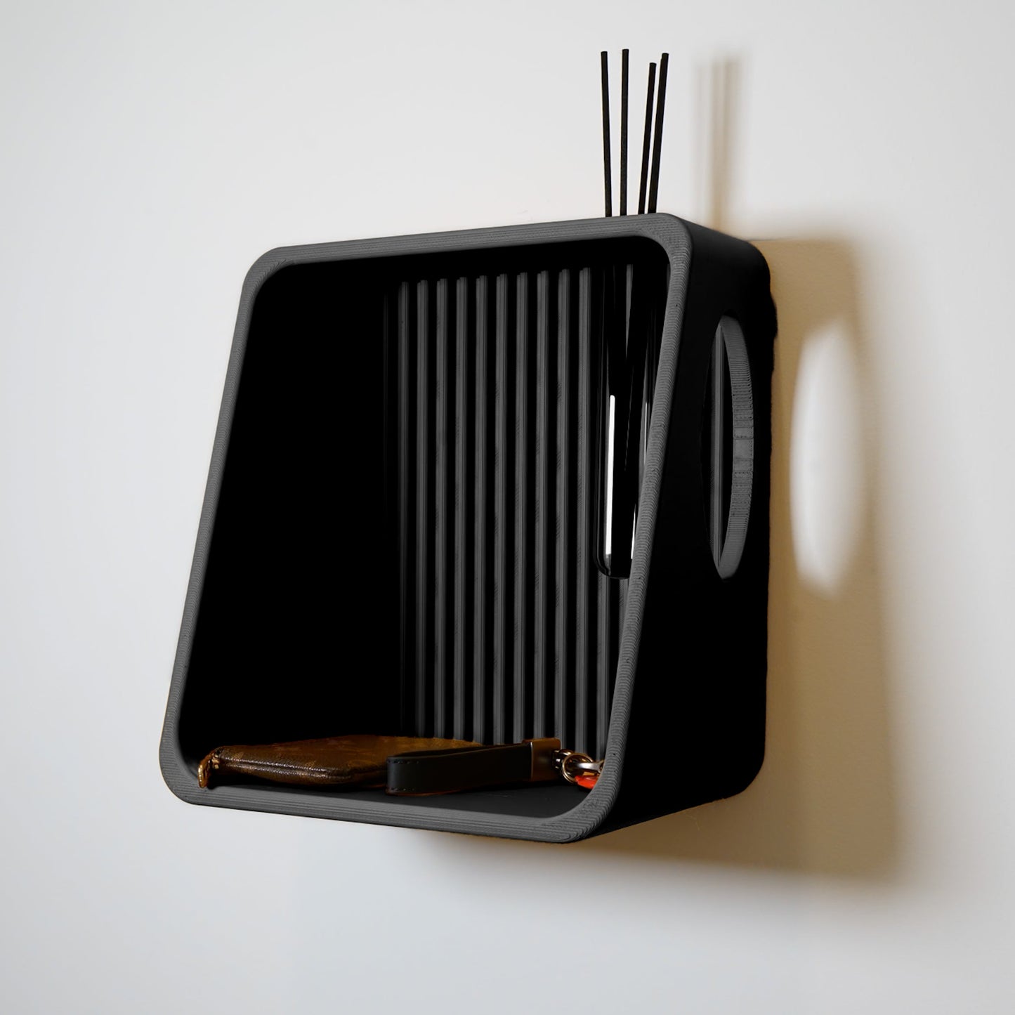 Modern Floating Wall Shelf, Propagation or Reed Diffuser