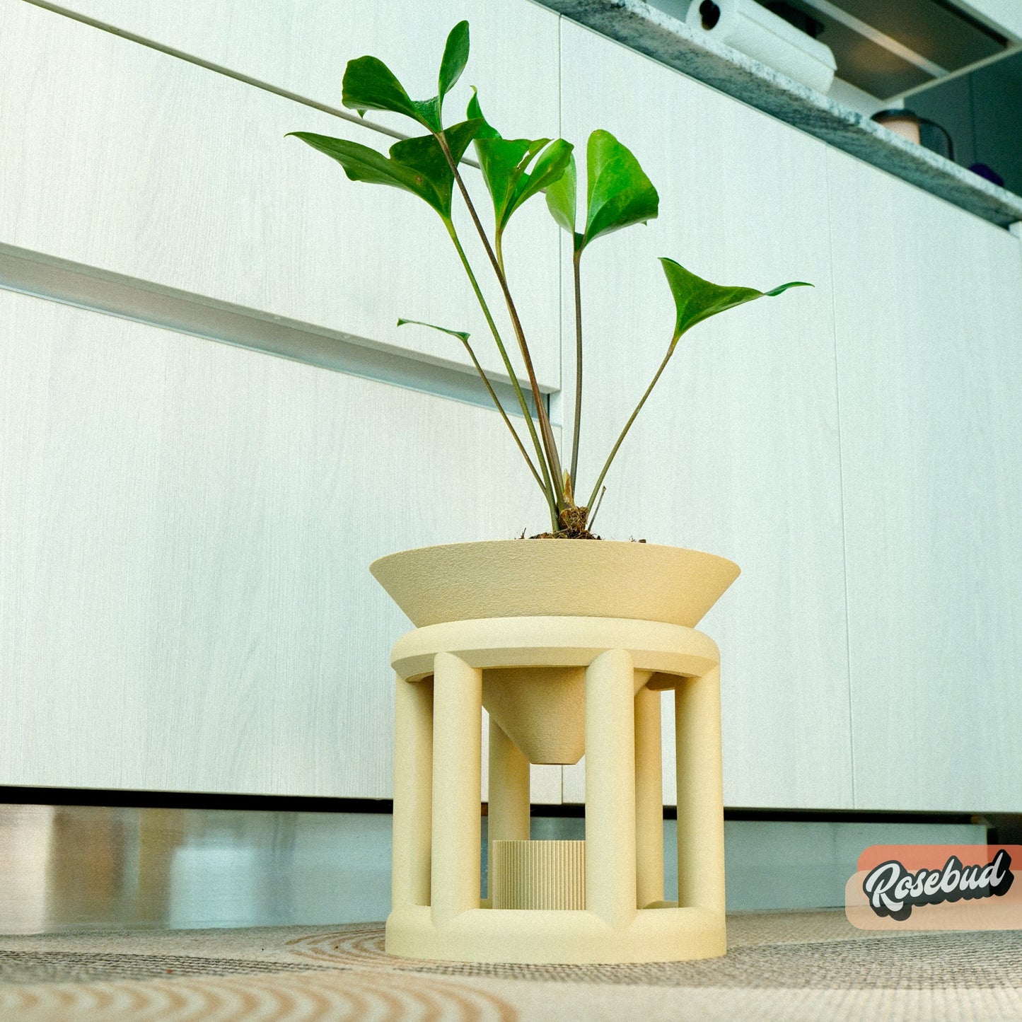 Conduit Plant Stand with Planter & Catch