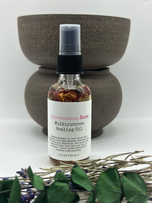 Rejuvenating Organic Rose Multipurpose Oil