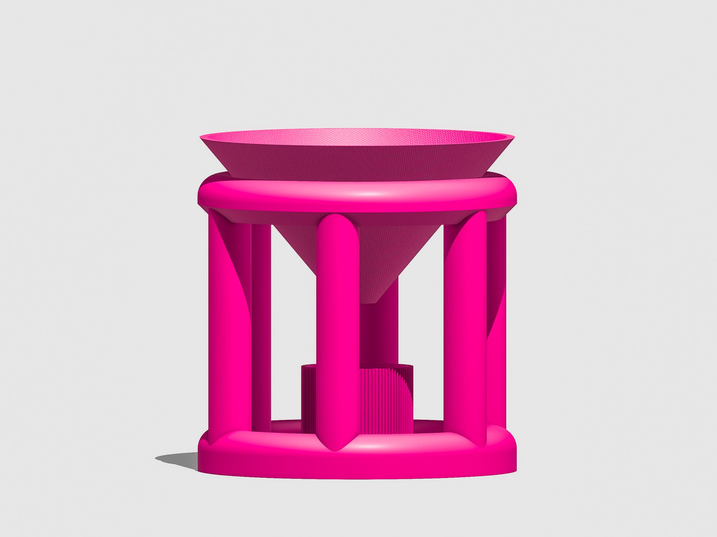 Conduit Plant Stand with Planter & Catch