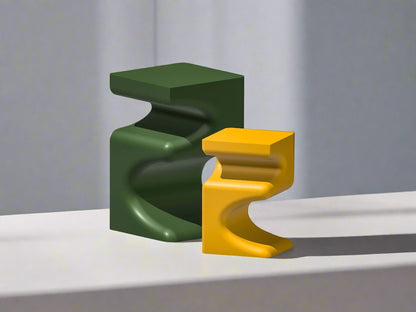 Plant Stand for Indoor Plant Pots - Perfect for House Plants and Plant Lovers, Gift for Plant Lover, Art Deco Planter Stands, Contour