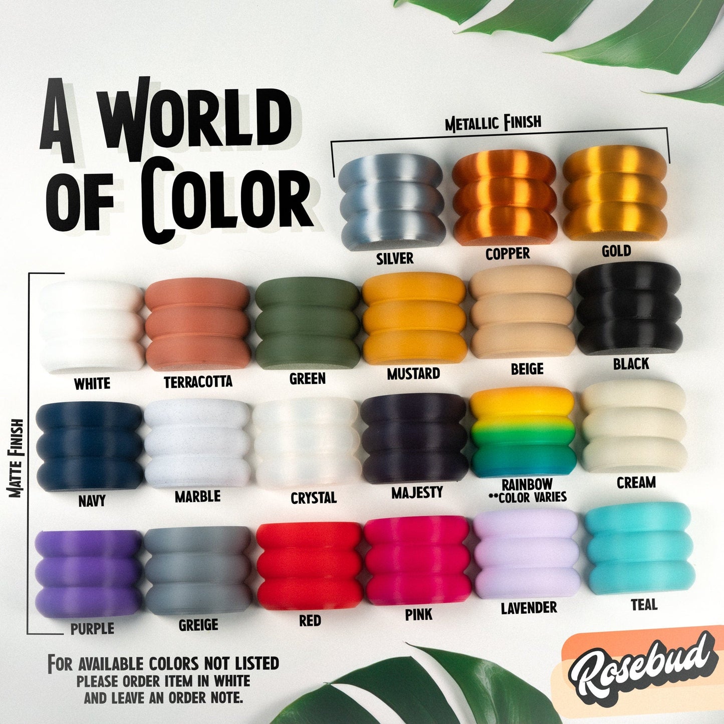 Modern Elevated Planter and Plant Stand Set - 2-Piece Plant Pot with Drainage in Multi Colors & Sizes, Mid-Century Modern Indoor Plant Stand