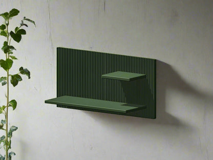 Modern Floating Wall Shelf, Unique Retro Home Decor, 3D Printed Perfume Display/Reed Diffuser Shelf, Wall Shelf Catchall, Hosting Decor Gift, EDGE