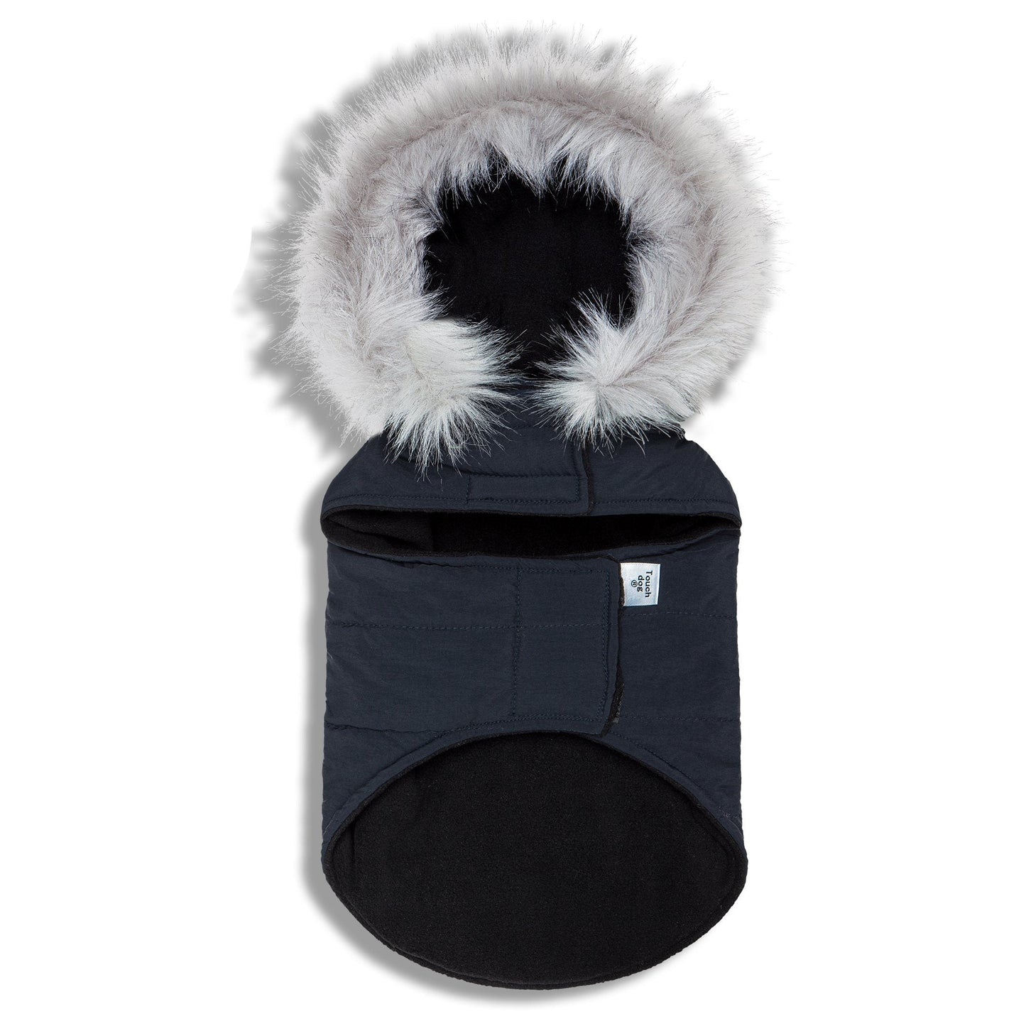 Touchdog 'Eskimo-Swag' Duck-Down Insulated Winter Dog Coat Parka