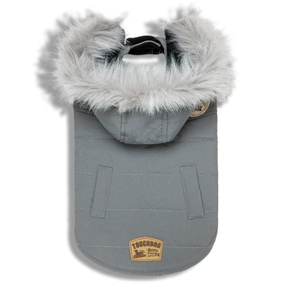 Touchdog 'Eskimo-Swag' Duck-Down Insulated Winter Dog Coat Parka