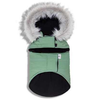 Touchdog 'Eskimo-Swag' Duck-Down Insulated Winter Dog Coat Parka